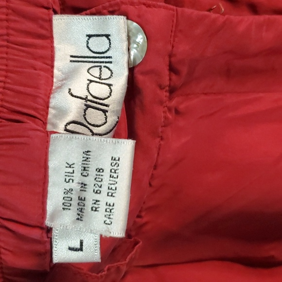 100 % SILK RAFAELLA PANTS - Picture 4 of 6